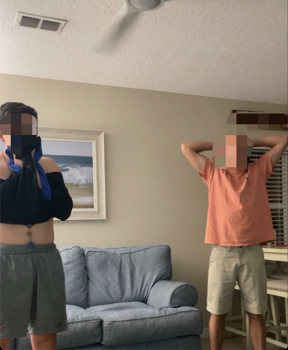 DocSands352's tweet photo. Real photo taken of my buddy and I reacting to the 4th and 17 btw. Thank you Billy Napier #tarpsoff #surrendercobra https://t.co/4iTc3aj4ja