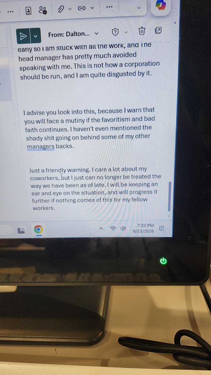 SuperNerdDalton's tweet photo. @Trulieve Here is the rest of the email.
Do better for your workers.
You are a billion dollar company who's system runs on rubber bands and bubblegum, and you rip off patients daily.
#Marijuana #MedicalMarijuana #MedicalCanabis #MedicalCannabis #Trulieve #Rollone #ModernFlower #weed https://t.co/uHuGHRr6pK