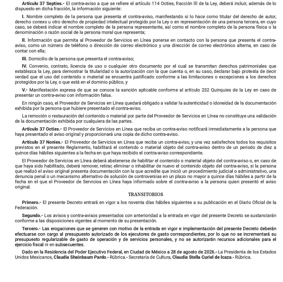 ClaudiAnaya's tweet photo. Al gobierno ya le dio flojera utilizar a su oficialía de partes, que es el Congreso, para seguir manoseando el derecho de autor

Se fueron por la vía del reglamento y de manera grave van más allá de lo que marca la ley;  arguyendo "gestión de derechos"

https://t.co/ZL1ZIEoSCs https://t.co/5uCmcHbfaF