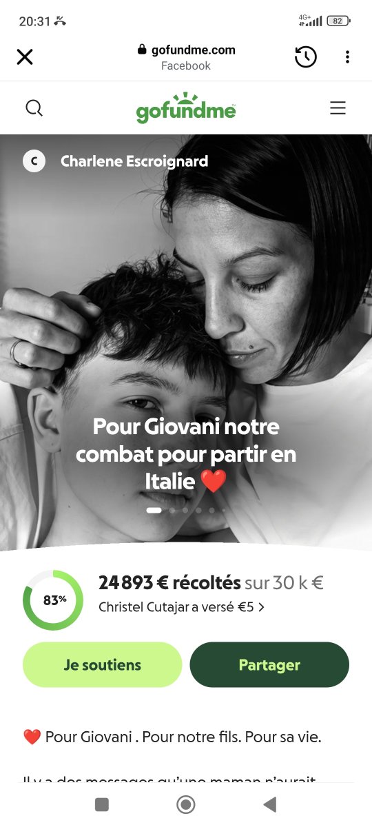 MedouxB's tweet photo. @Orel_san bonsoir orel_san, aujourd'hui j ai besoin de vous pour partager ou parler du petit Giovani, 14 ans. Svp du fond du cœur . Simple, basique.
https://t.co/xPvJztTLXy https://t.co/vDUSj2FhV4