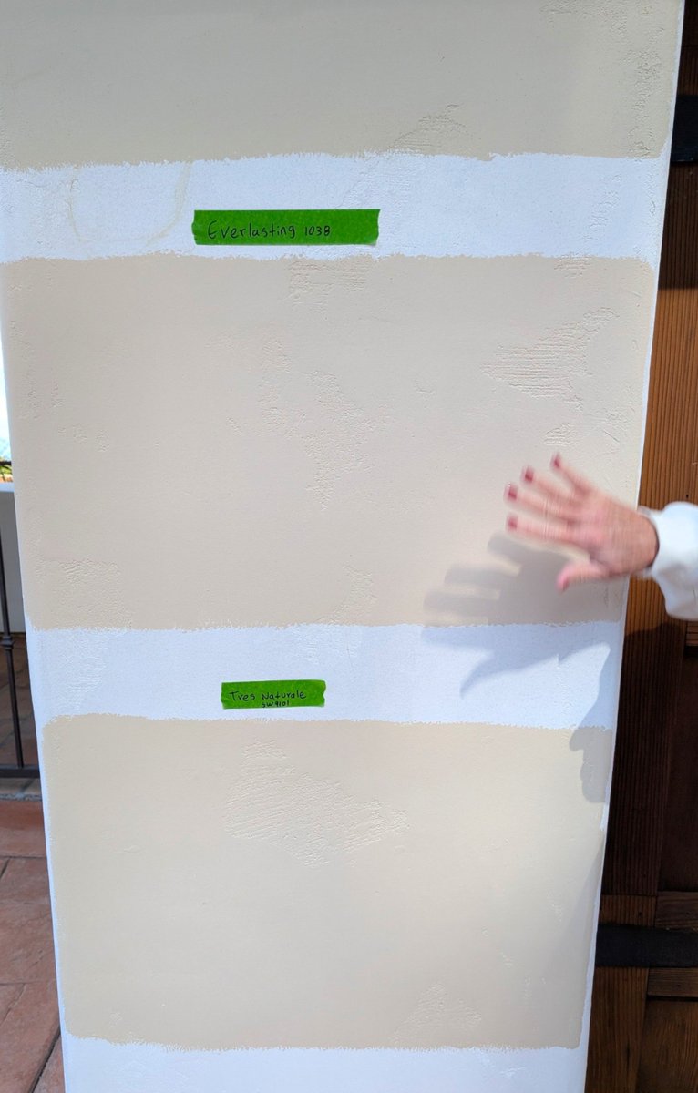 JoelKatz's tweet photo. My wife said I could pick the new house color from the three finalists. I think she's messing with me and if my spectrophotometer wasn't three hours away, I'd prove it. https://t.co/ETdcR0IQCX