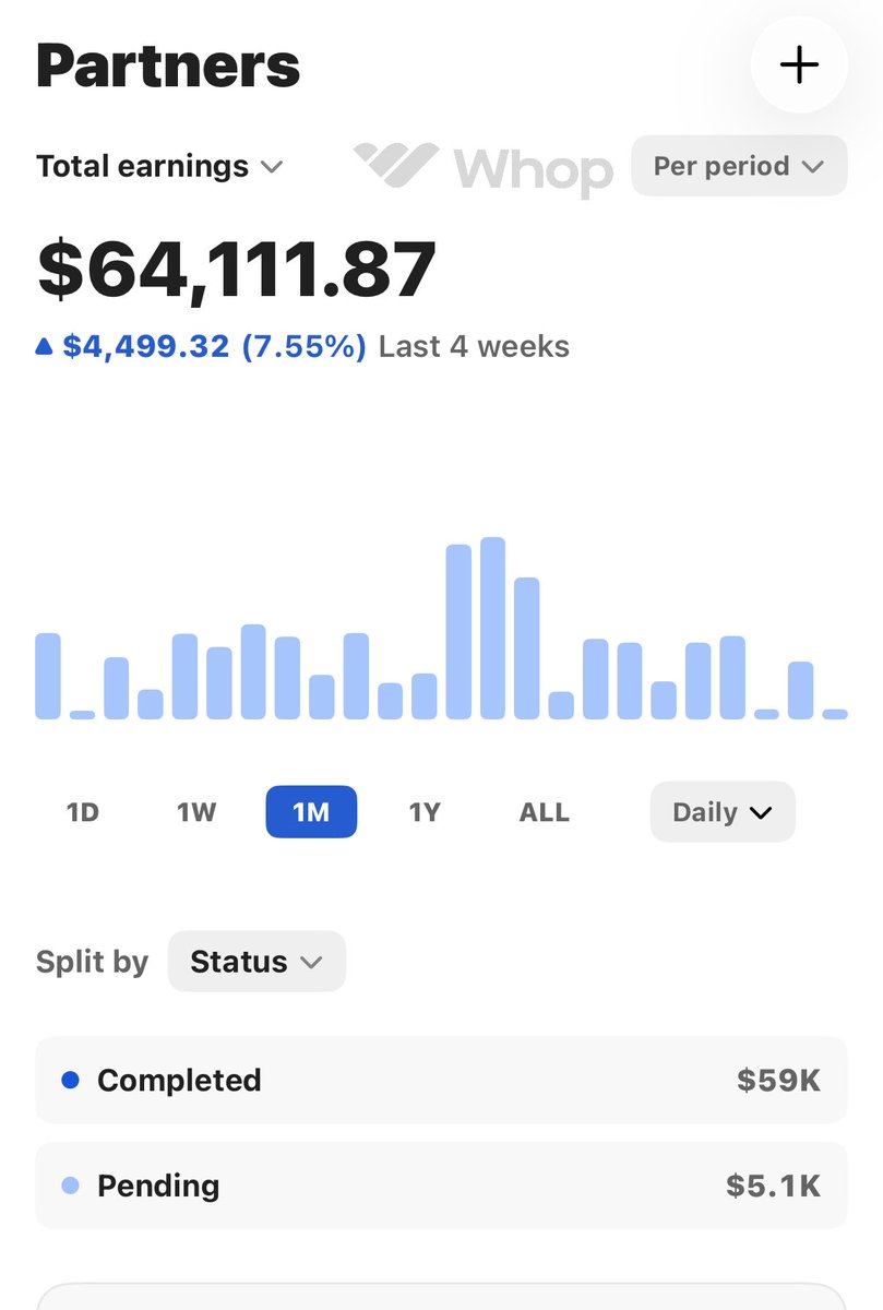 tovesblake's tweet photo. This is a fraction of what I’ve made as a whop partner over 2 years 

A lot is possible when you hook people up with good payments infra https://t.co/Hcy1KsYmsN