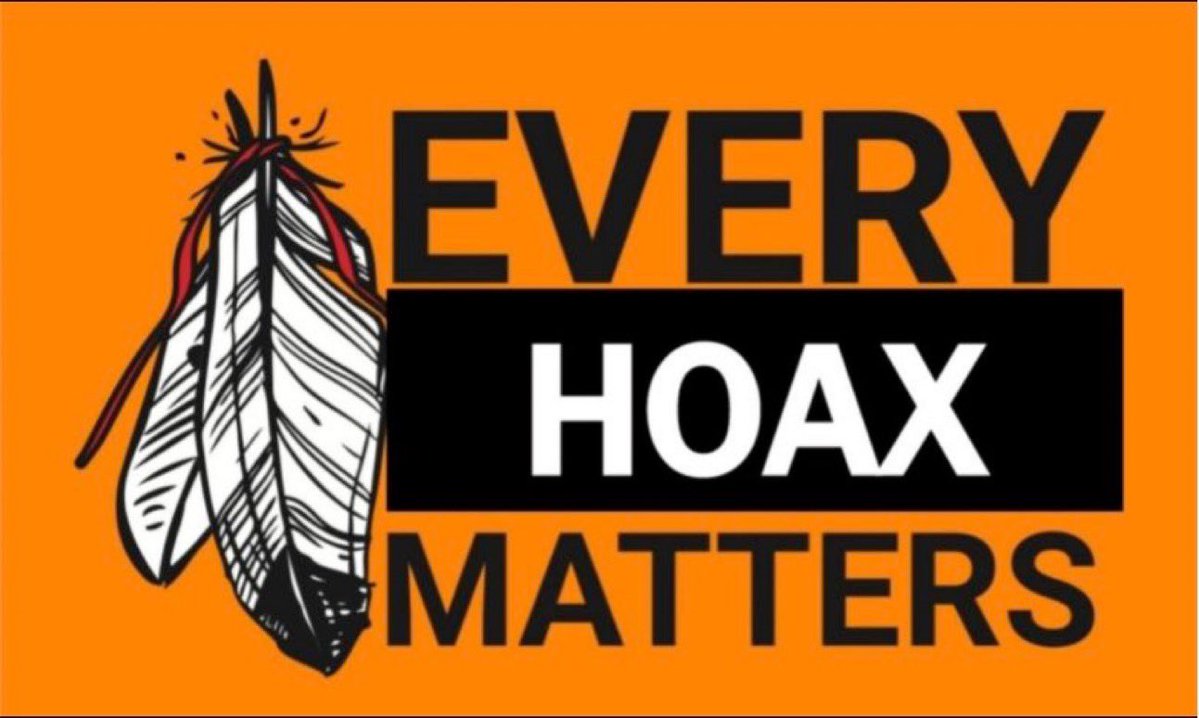 PhilHugForever's tweet photo. That’s not racism.

Running a fake mass graves scam and grifting $$$millions in taxpayer’s money to illegally line the Band’s pockets is a 100% Racist Grift

The $$$$$greed is relentlessly https://t.co/mis3gkrzbG