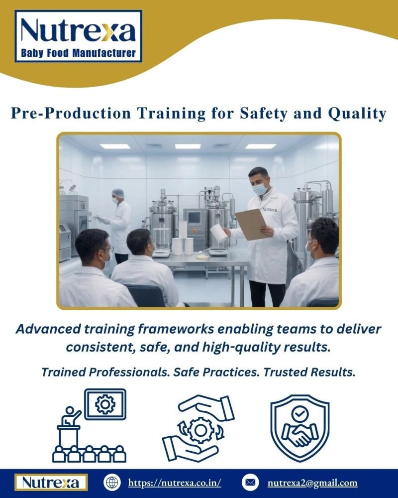 Nutrexa_'s tweet photo. Pre-production training forms the foundation of safe and consistent manufacturing. 

Through advanced training frameworks, teams are equipped with the knowledge and skills needed to ensure precision, hygiene, and quality at every step. 

 #NutrexaInternational https://t.co/TamCOljT1B