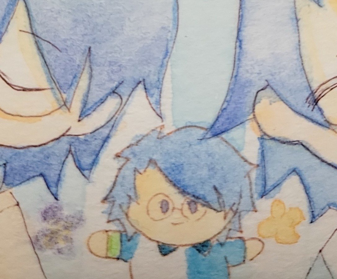 hiukosun's tweet photo. 今年も描いてるけど、頭抱えてる https://t.co/Lsq818etZi