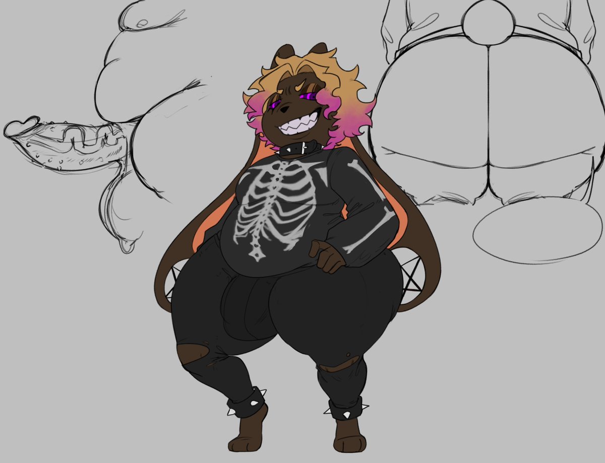 August2Thicc's tweet photo. Hmm..somthing looks a little different..are you sure this is..August?

(W.i.P variant com by the wonderful @NoSoyBlobis )

Couldn't wait till it was finished he looks so good x3 go fallow her

#nsfwart #furryart https://t.co/6vOCCxGWza
