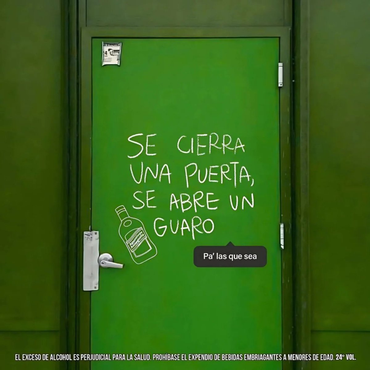 licosinu's tweet photo. 💬 La reflexión del día está rara… Pero cierta. Aguardiente Antioqueño 💚 https://t.co/3Tvckb75Th