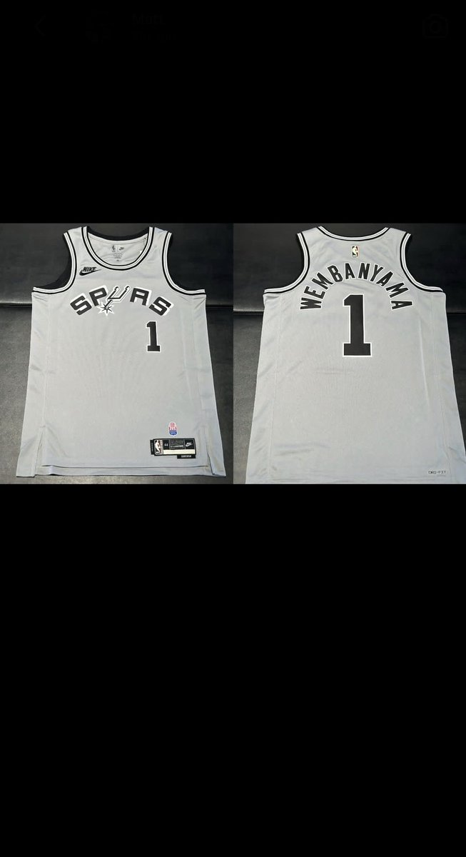 FiestaCityHoops's tweet photo. Leaked Spurs classic edition jerseys 🤩 https://t.co/w2EDToozUm