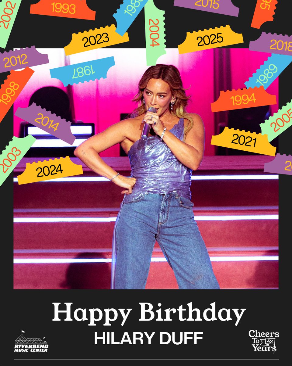 riverbendpnc's tweet photo. Happy Birthday... or something @HilaryDuff!  Our favorite Y2K queen! ✨ https://t.co/fTByzRHtFK