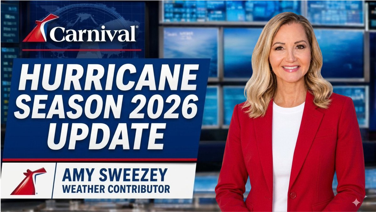 amysweezey's tweet photo. UPDATE for cruisers: 2026 hurricane season 🚢 from Carnival Weather Contributor @amysweezey.  She explains why the Atlantic has been unusually quiet, how El Niño is impacting hurricane activity as predicted, and why the Pacific has been much busier. https://t.co/7pKrolkFX9 https://t.co/kuQAUBIbIH