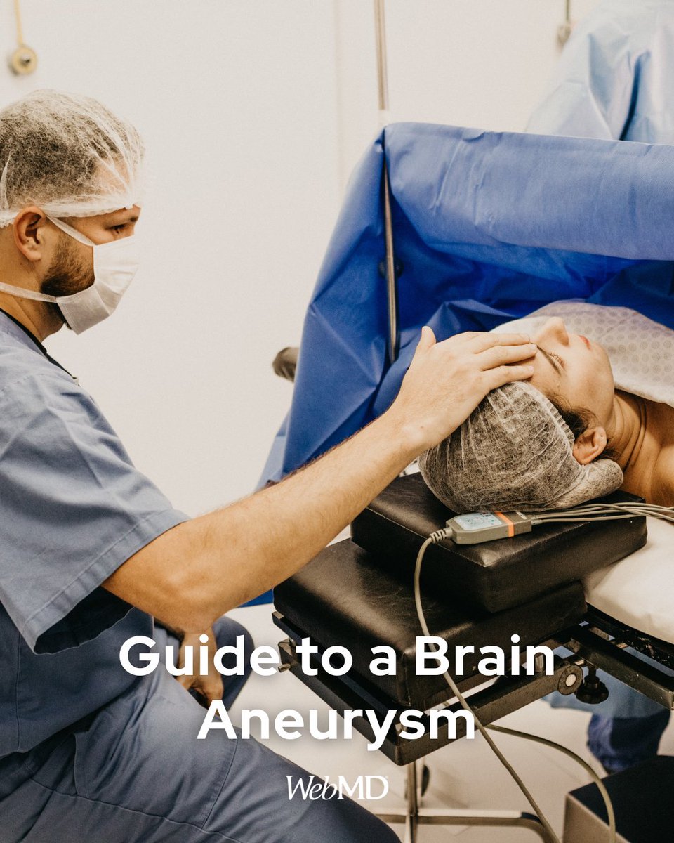 WebMD's tweet photo. Most people who have an aneurysm don’t know it. When an aneurysm bursts, you’ll suddenly have a terrible headache. Some people say it’s like a thunderclap, the worst pain they’ve ever known. But if it bursts, it can be life-threatening and cause brain damage. Click on the link to read more about in details. https://t.co/8d3PDxT7uY