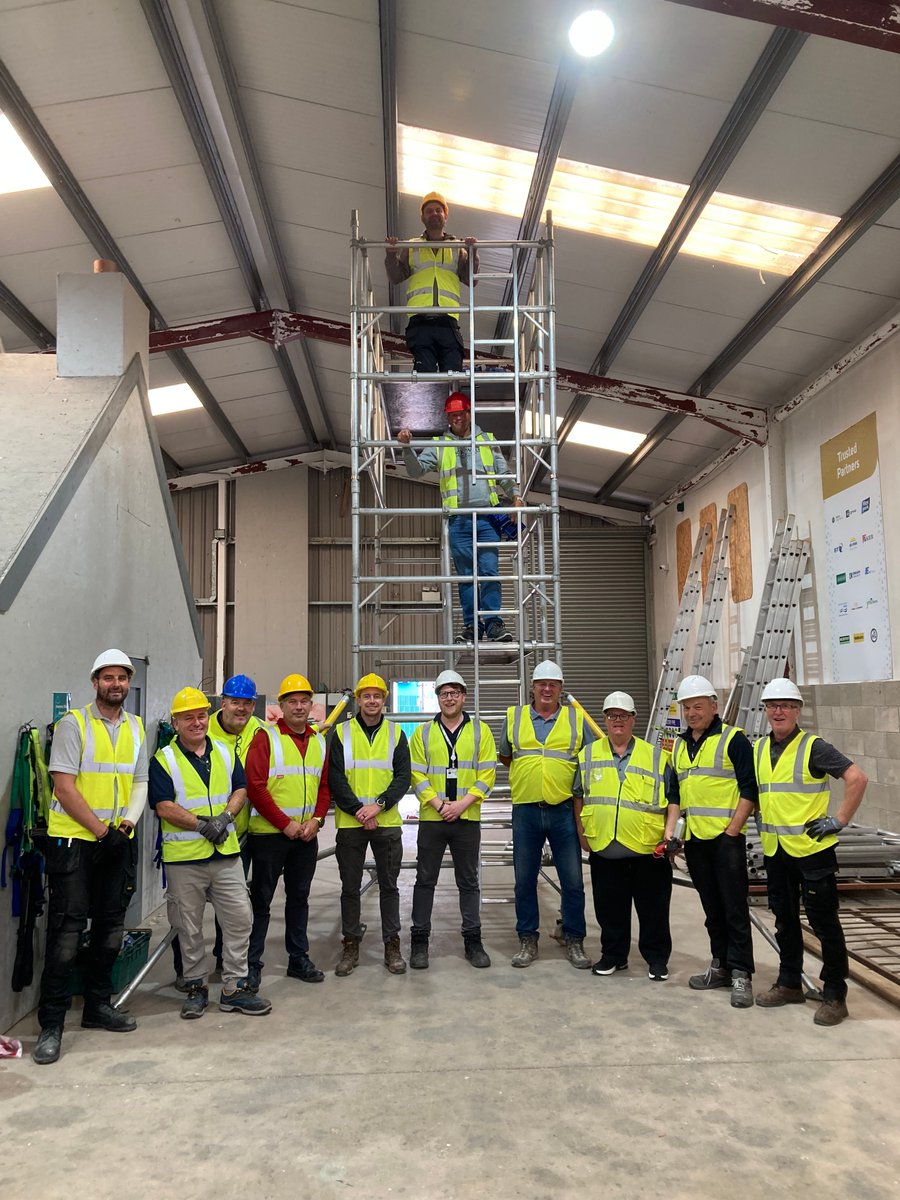 S_ERC's tweet photo. SERC Built Environment staff have achieved PASMA Mobile Access Tower certification after specialist training.

They covered working-at-height regs, fall protection, inspections &amp; hazard ID – and received Photocards valid for 5 years.

https://t.co/Al0TSkqYTv

#BetterOffAtSERC https://t.co/faZJuOryp9