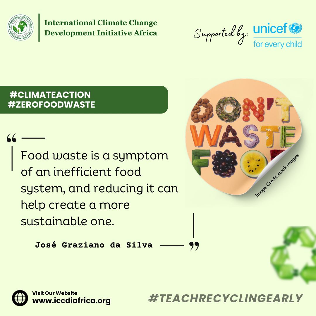 ClimateWed's tweet photo. Food waste is a symptom of an inefficient food system, and reducing it can help create a more sustainable one. — José Graziano da Silva #ClimateAction #ZeroFoodWaste https://t.co/t4T4Hw41bq