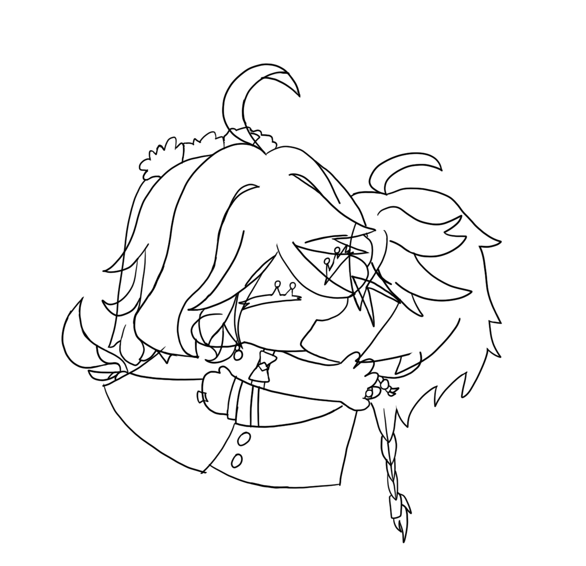 Zero_Olympius's tweet photo. I have decided that if you want to make something a reality, you make come true yourself.

With that said, here's a rare, 2D drawing WIP.

(And NO, I am NOT going to animated this. I'm only working on two stills, coloring them, and leave it at that.) https://t.co/3ehH5fs1yf