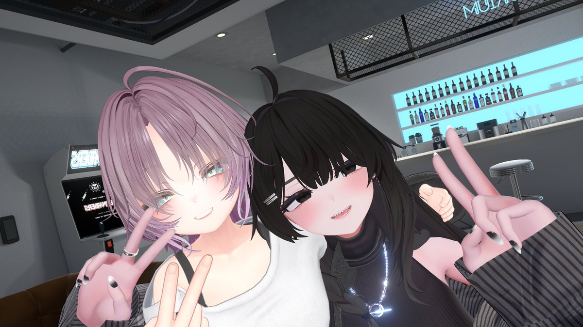 shinok_VRchat's tweet photo. くまと！ https://t.co/GStbxgp2d2