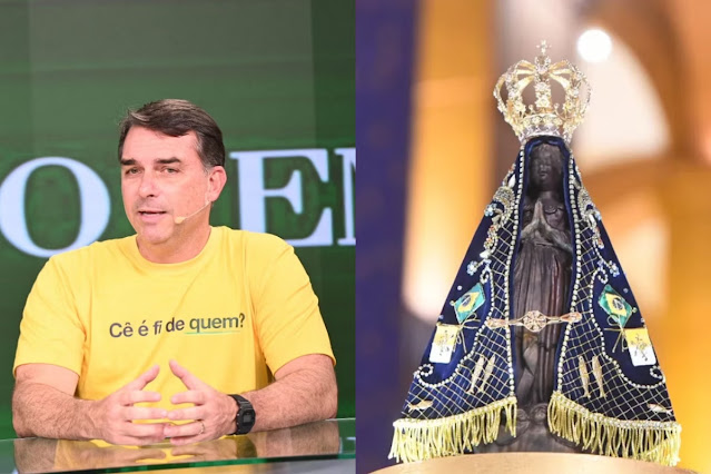 BlogdoZeCarlos's tweet photo. BISPOS DAS IGREJAS CATÓLICAS CRITICAM FLÁVIO BOLSONARO POR ATAQUE À CNBB E A NOSSA SENHORA APARECIDA; ENTIDADE REAGE AO CANDIDATO MENTIROSO 
https://t.co/MaveqAX7GK https://t.co/yM5VbO6GwF