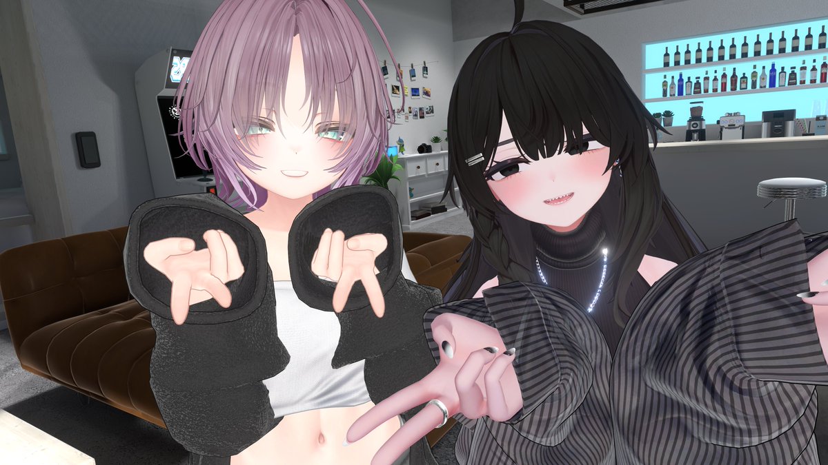 shinok_VRchat's tweet photo. くまと！ https://t.co/GStbxgp2d2