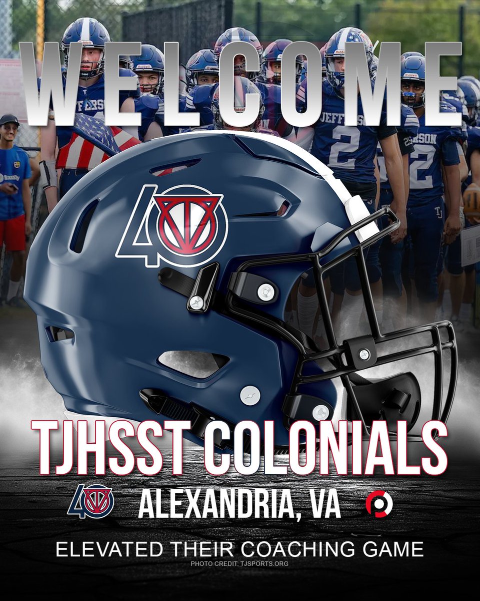 ProComHeadsets's tweet photo. Big welcome to @TJHSST_Football, the newest addition to the #ProCom family! Good luck this season, we’ll be cheering you on from the sideline! @RachelHuhn1 #GoColonials https://t.co/eiVD9QN2hx