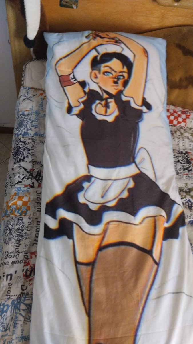 your_onkel9899's tweet photo. Hitler pillow complete. https://t.co/eNiQ8bEpum