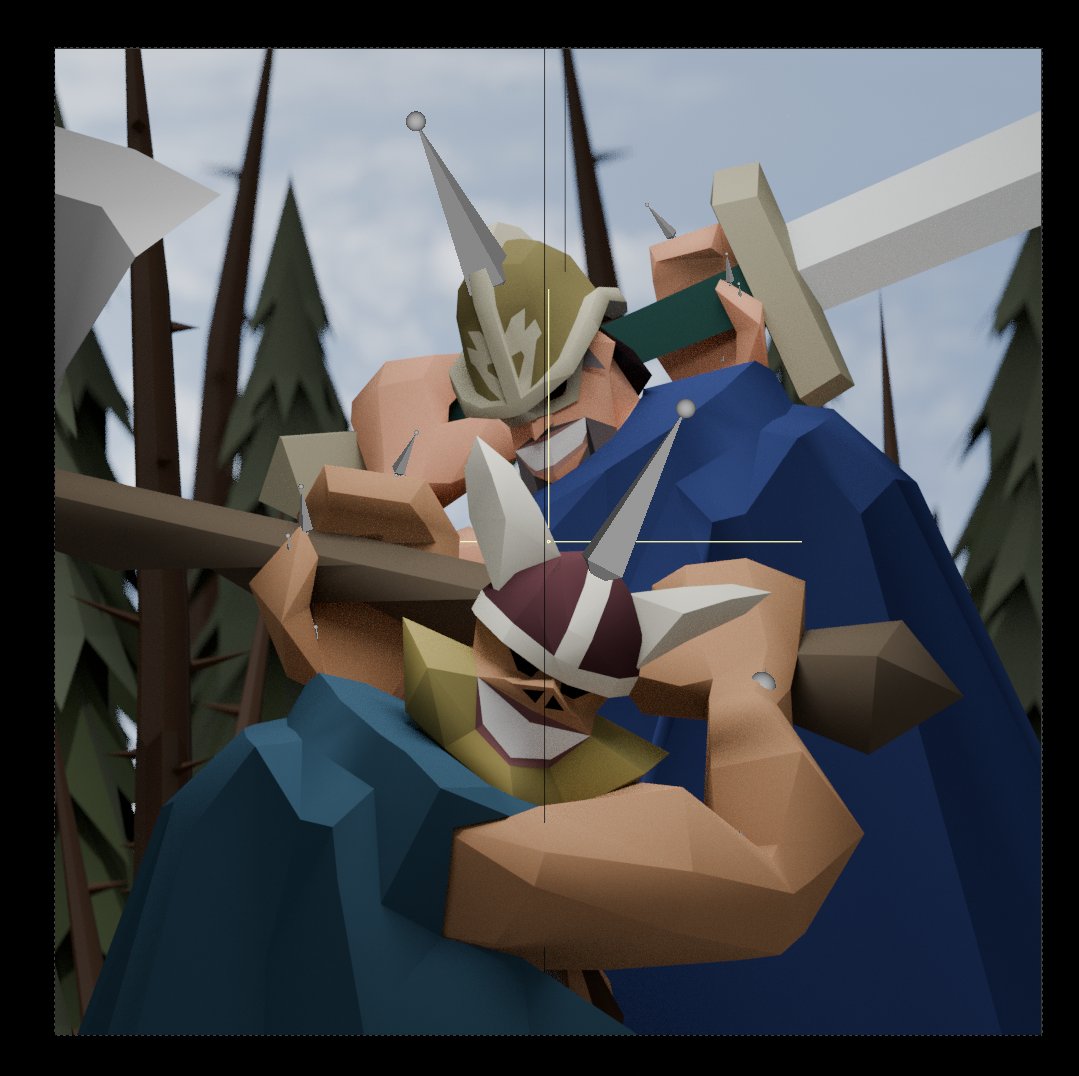maximus_osrs's tweet photo. I want to take a moment to address my stance on AI

I have never and will never use generative AI for any of my work. I put a lot of time and effort into every project I do and I am very thankful I get to work with Jagex to make these crossovers come to life!

Will take some time to show off some behind the scenes for this project. For dorry I used Obor as a base since theyre similarly built. modified a zombie helmet to use as dorrys helmet. For brogy I decided to use Graardor as a base, attached and modified some of obors body parts to match his looks. and finally I modified a berserker helm to match his own helmet :)

Exported the tall forest around the giant pit to make them look very tall. Put an hdri in the background and added some basic lighting to the duo.

I want to ensure everyone that I am heavily against AI and I will never use it. I appreciate everyone who supports my work ❤️