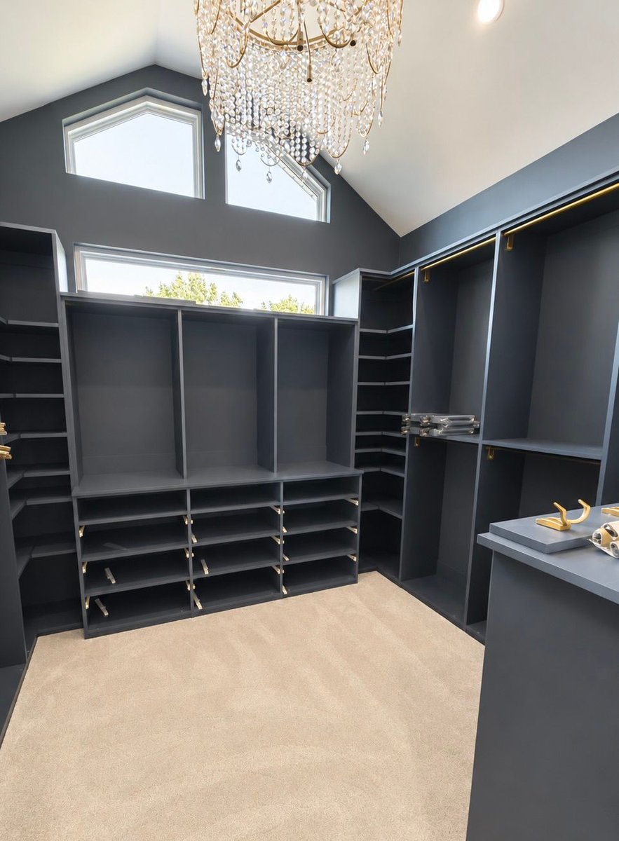 StLouisClosetCo's tweet photo. From design and installation to completion, this mysterious blue custom walk-in closet takes the cake!

Call today to design a space just for you! (314) 781-9000

#3Drenderings #customclosets #stlouishomes #homeorganization https://t.co/LwL5VRl5AE
