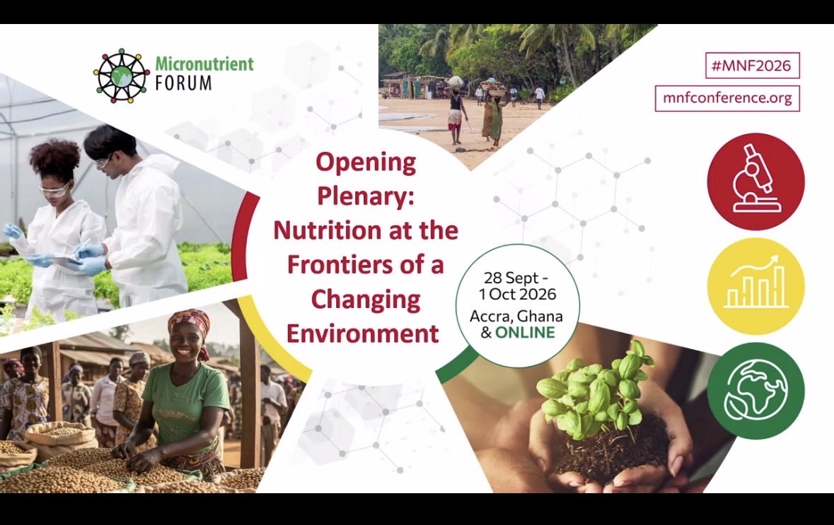 AU_HHS's tweet photo. #HappeningNow: Micronutrient
Forum 7️⃣ Global Conference! 
In her keynote address H.E @amma_twumamoah emphasised: Hunger is not inevitable. Malnutrition is not incurable. What is lacking is political will, sustained funding &amp; coordinated action.She cal’d 4 all 🤝 on deck solution. https://t.co/qnsOhKaFTL
