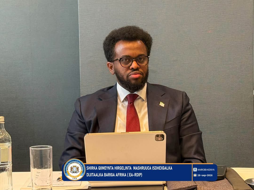 msomali55's tweet photo. Today in Nairobi, I opened an implementation mission to review the progress of EA-RDIP. I thanked the project team for their hard work efforts to move the project forward. The Government of Somalia, through @MoCTSomalia,remains committed to delivering better digital connectivity. https://t.co/ldeicMrs7w
