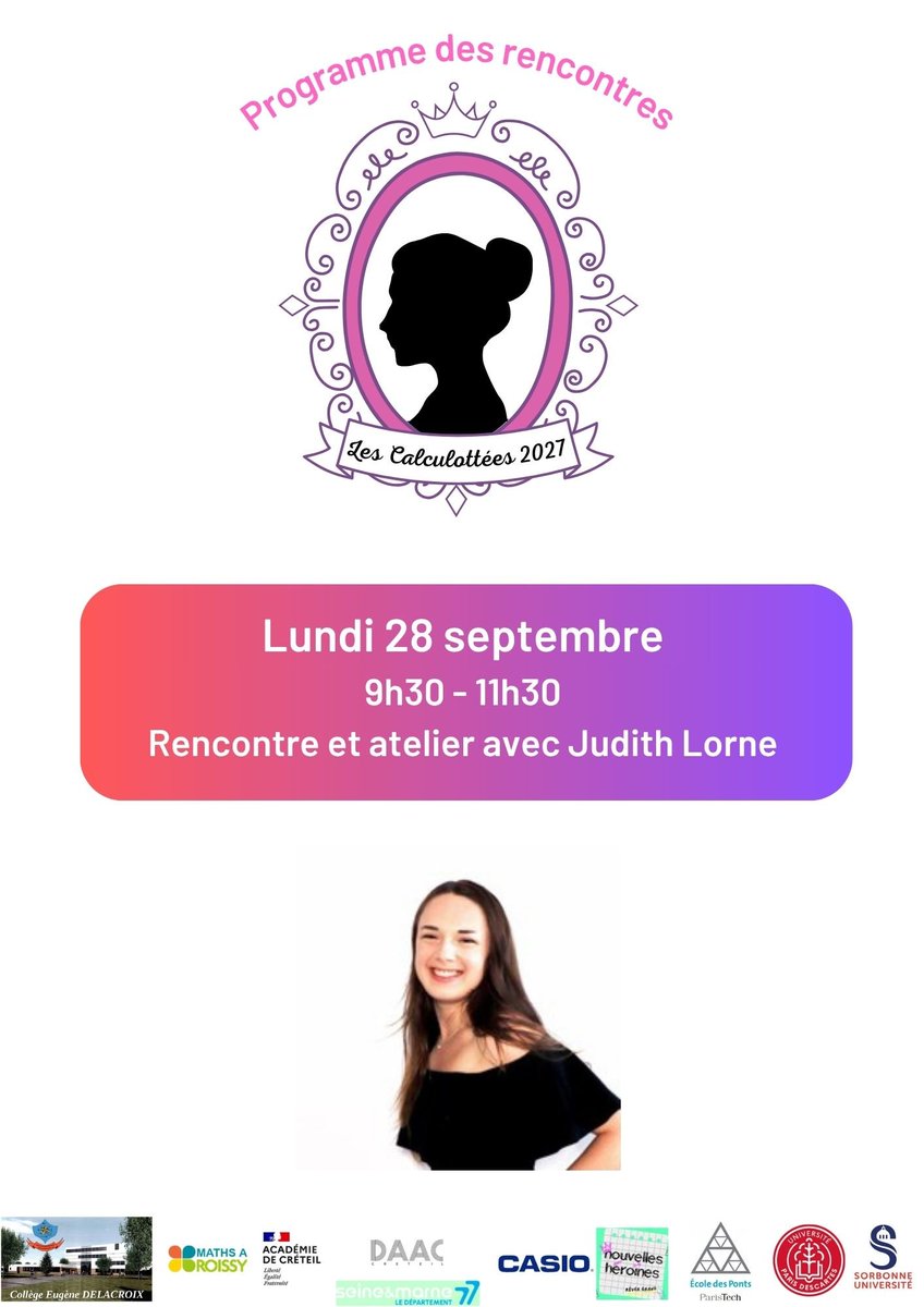 HalougiL's tweet photo. #Calculottées : c'est parti !
 
Après avoir travaillé sur les Culottées, de @penelopeb , les élèves ont participé aujourd'hui à leur premier atelier avec @judithlorne , illustratrice scientifique.

Ils ont découvert les origines de la bande dessinée et de la BD scientifique, puis appris à identifier des points clés pour construire leur personnage.

Prochaines étapes : ils vont apprendre à pitcher un documentaire scientifique lors du  festival Pariscience , puis démarrer les interviews... et ça va commencer très très fort 🎤 (je vous en dirai plus très vite ! )

#FillesEtMaths #égalité #rolesmodeles #BD