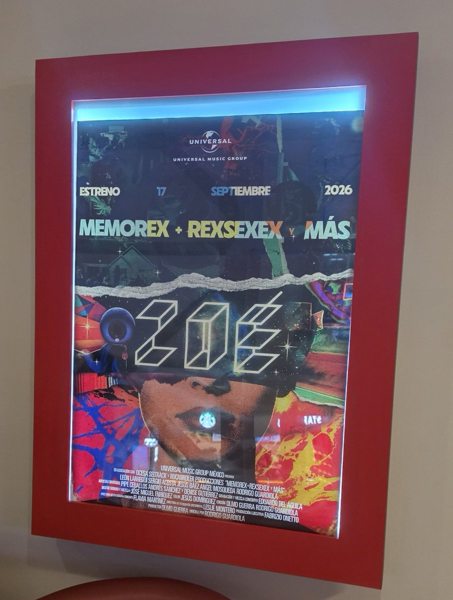 KatV_Kissa's tweet photo. ZOÉ
— MEMOREX + REXSEXEX y MÁS  —
Sep 18, 2026

#ZOÉ #MEMOREX_REXSEXEX
#ZOE #Memorex #Rexsexex
#Cinemex https://t.co/g5DlaEg2yx