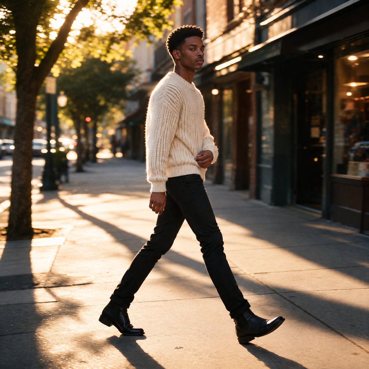 JimmyJamesKeen's tweet photo. Sometimes the best frame is the one that lets the city pass by. Keep walking, keep listening, and let the next verse find its way in. #JimmyKeen #StreetStyle #NewMusic https://t.co/dc9X554BTZ