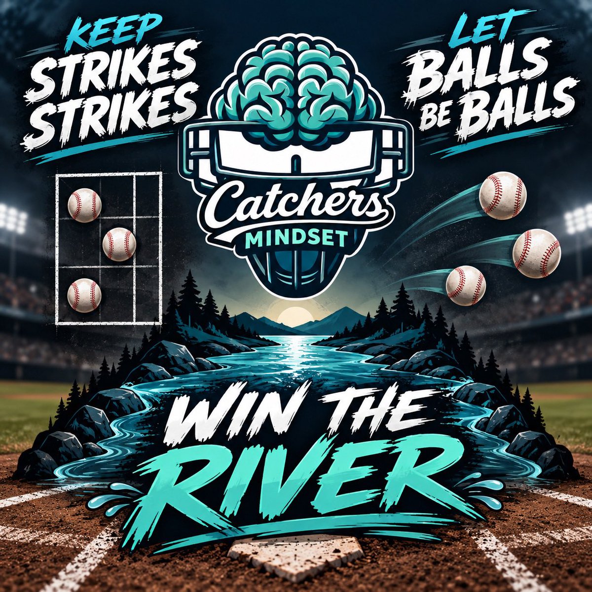 catchers_mind's tweet photo. As catchers 3 important receiving pieces:
1. Keep strikes strikes, don’t allow the glove to get pushed out of the zone and don’t push strikes away
2. Let balls be balls
3. Win the river, or steal the boarder line pitch!
#catchersmindsetmondays https://t.co/PzwdNPhbBe