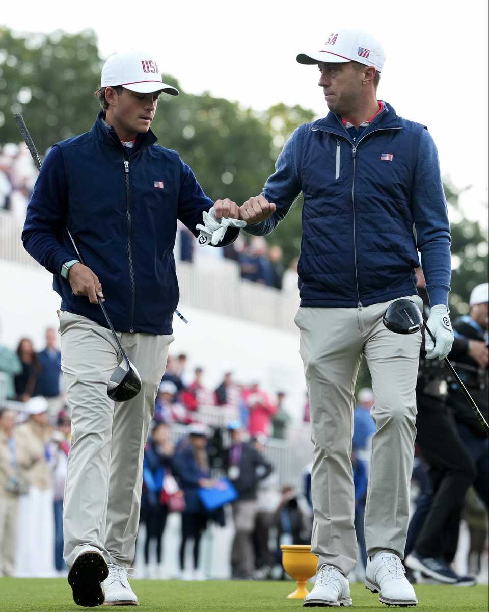 JustinThomas34's tweet photo. W @PresidentsCup 

Had the best time playing for Team USA this week, awesome to be a part of the biggest comeback in Presidents Cup history. And to watch the youngster come alive🇺🇸 https://t.co/Gla0CKJjpG
