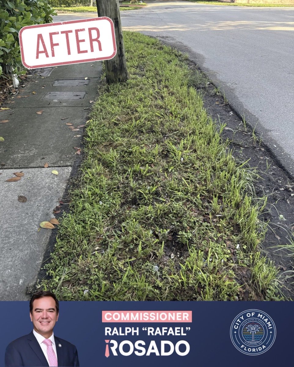 ralphrosado305's tweet photo. Small fixes. Big difference.
 
#MiamiMakeoverMonday
 
Email requests to D4@miami.gov or call (305) 250-5420
 
...
 
Pequeños cambios. Gran diferencia.
 
#MiamiMakeoverMonday
 
Envía tus solicitudes de mejoras a D4@miami.gov o llama al (305) 250-5420 https://t.co/XuGe4N6ycc