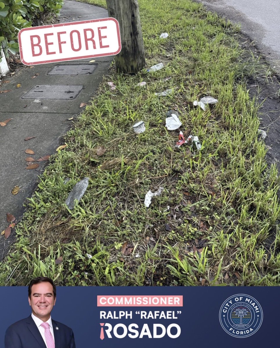 ralphrosado305's tweet photo. Small fixes. Big difference.
 
#MiamiMakeoverMonday
 
Email requests to D4@miami.gov or call (305) 250-5420
 
...
 
Pequeños cambios. Gran diferencia.
 
#MiamiMakeoverMonday
 
Envía tus solicitudes de mejoras a D4@miami.gov o llama al (305) 250-5420 https://t.co/XuGe4N6ycc