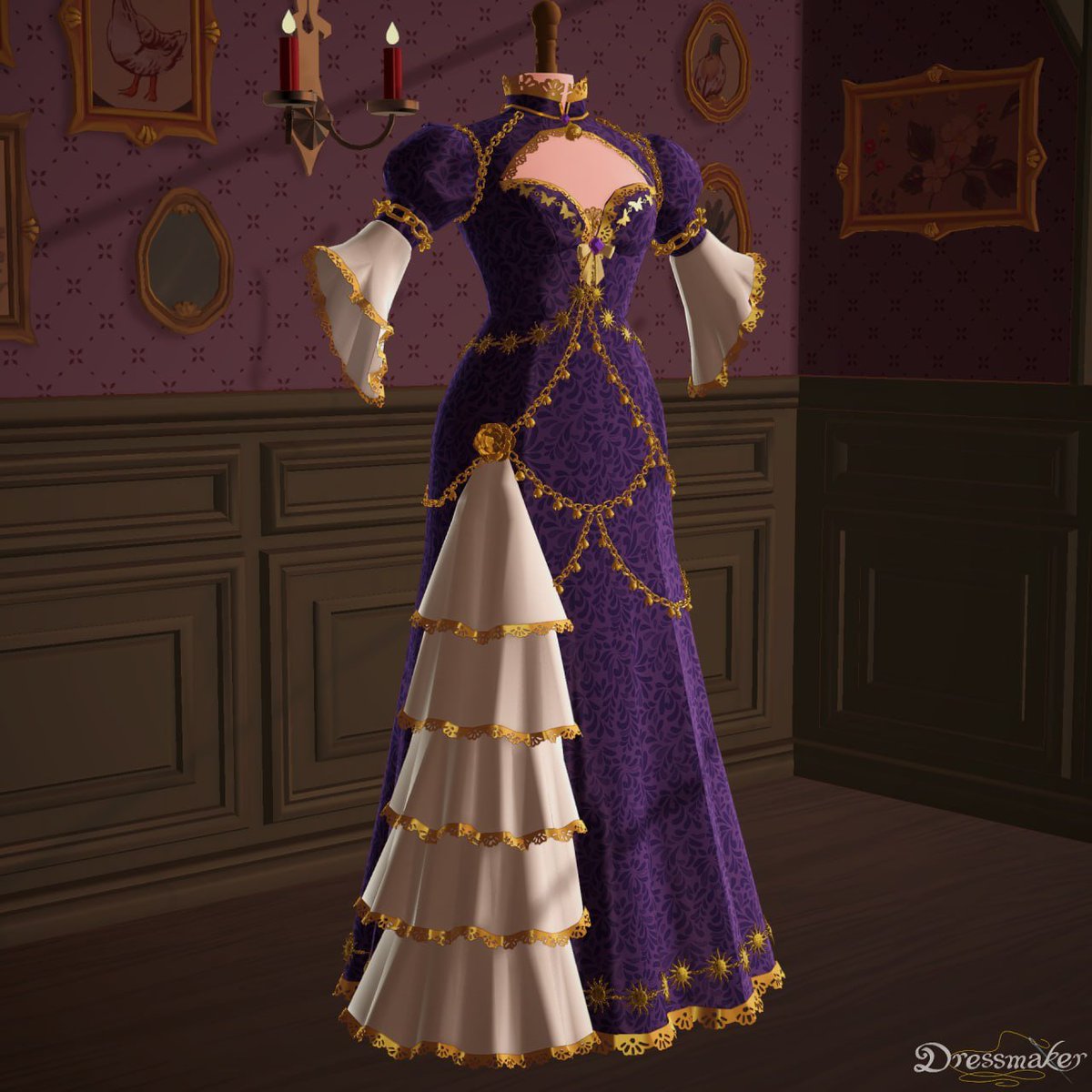 ubelfem's tweet photo. hehe at last posting my fav dresses i made so far https://t.co/buoVMvmmKv