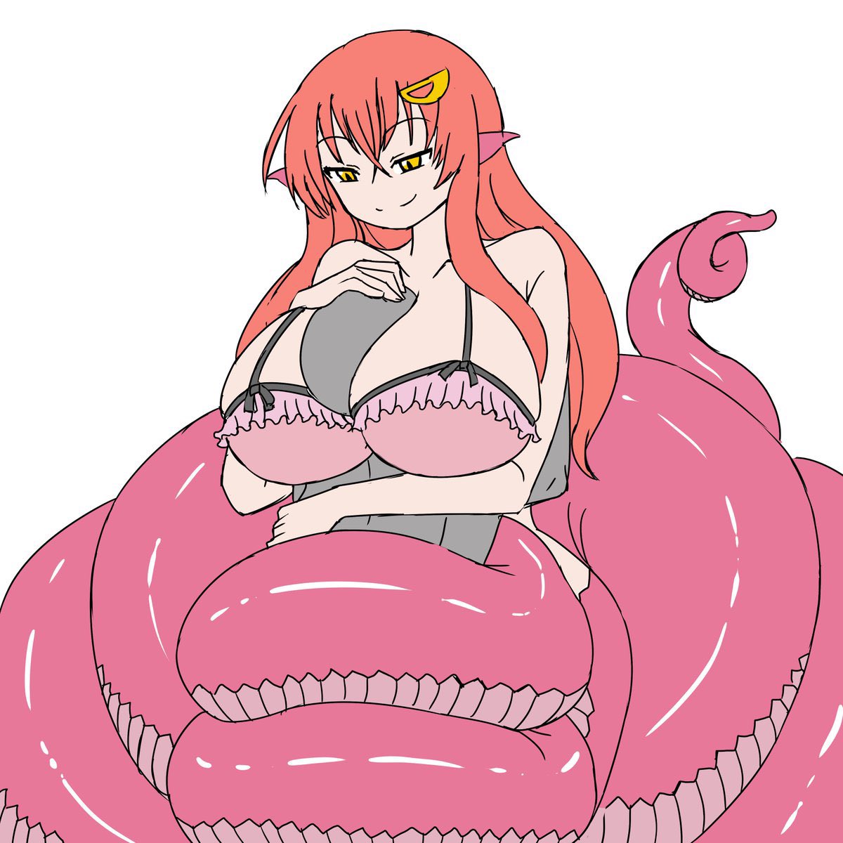 MiiaTheNoodle's tweet photo. Let’s start the week how we always do~

#MonsterGirl Monday! https://t.co/9M9a9WeJY4