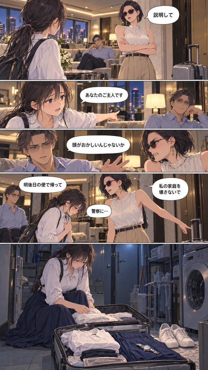 aididprison's tweet photo. 『帰りの切符は片道だった』(3/3)
#女囚漫画 #女囚 #逮捕 #DID #AIart https://t.co/FrHrqO6uI7