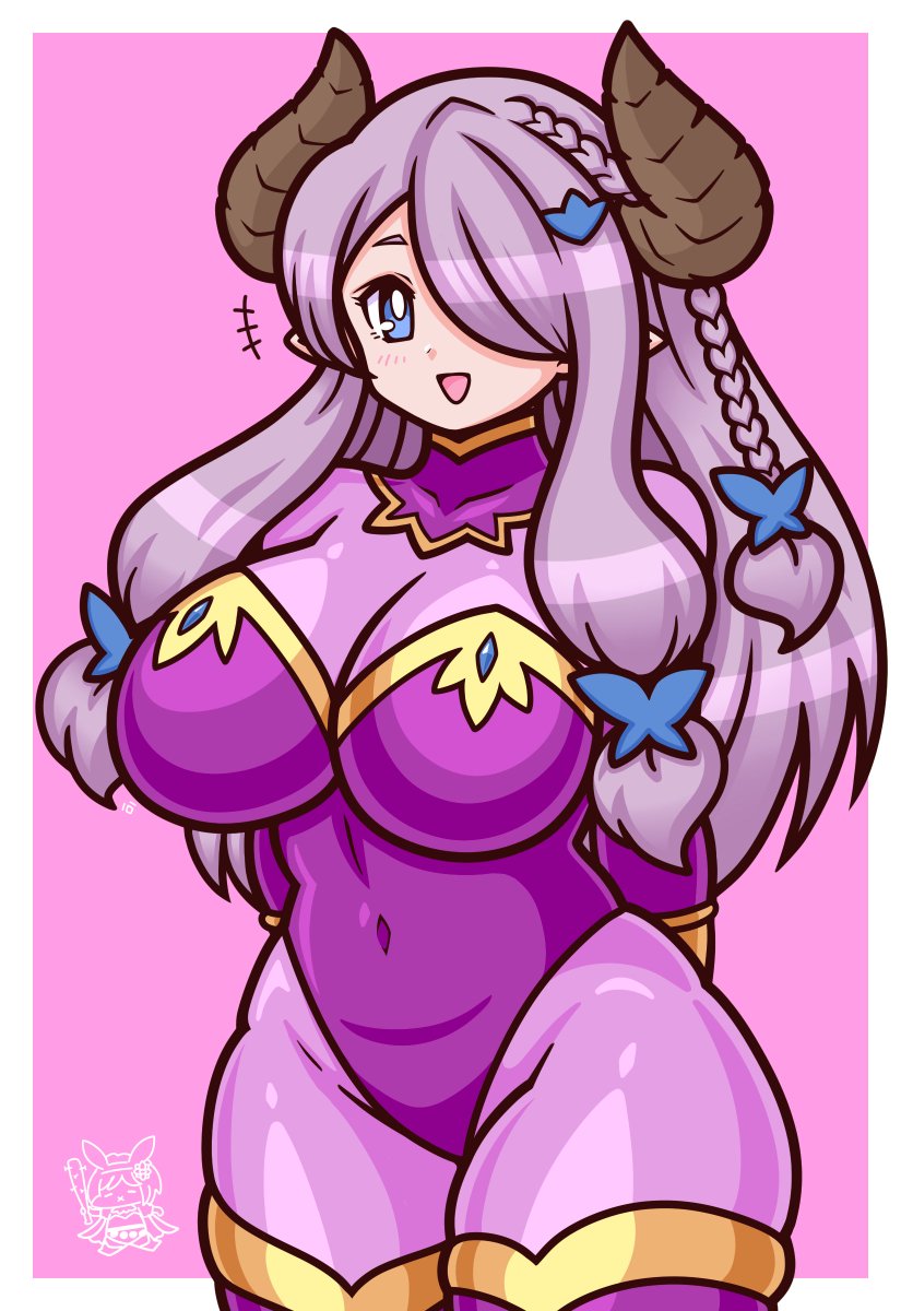 cupsoup0141's tweet photo. なんとなく適当に描いてたナルメアさん②
セージ風の衣装。 https://t.co/gVZt3lj87M
