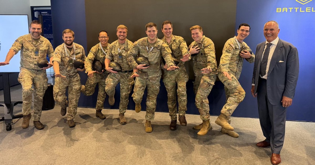 MissileDefAdv's tweet photo. Last Thursday, September 24th, at the Defence BattleLab in Dorset, England, we recognized eight of our finest British and American Soldiers, leaders, and warriors who made EFDI Accelerator 2.0 happen.

Click Here to Read More: https://t.co/rgTpSOuUfN https://t.co/03nr0T0C87