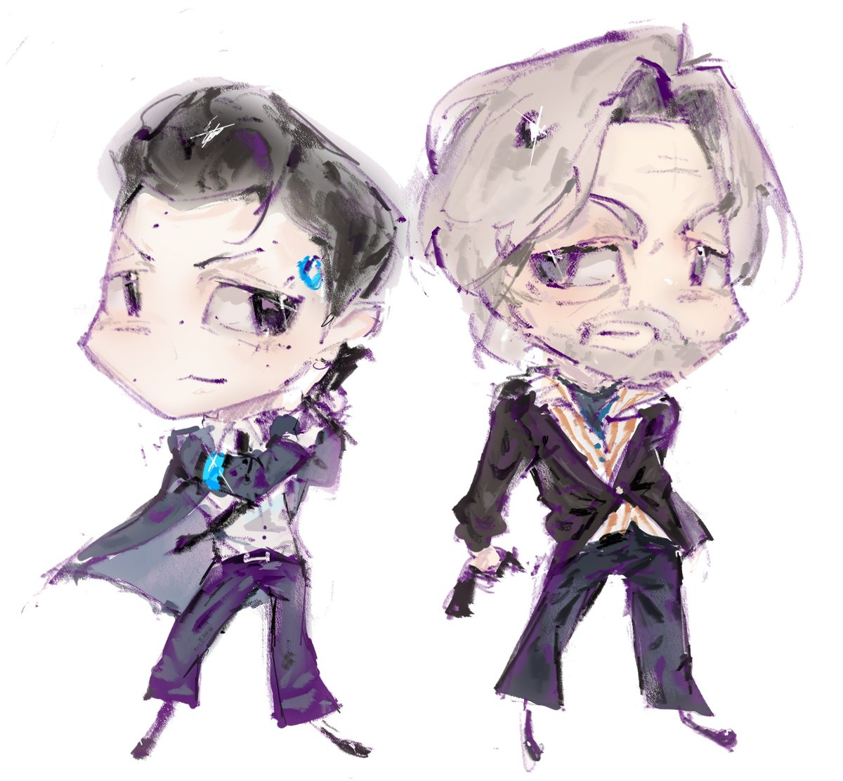 cocucya's tweet photo. #hankanderson #connor #rk800 #dbh https://t.co/qmh6ZXpe0H