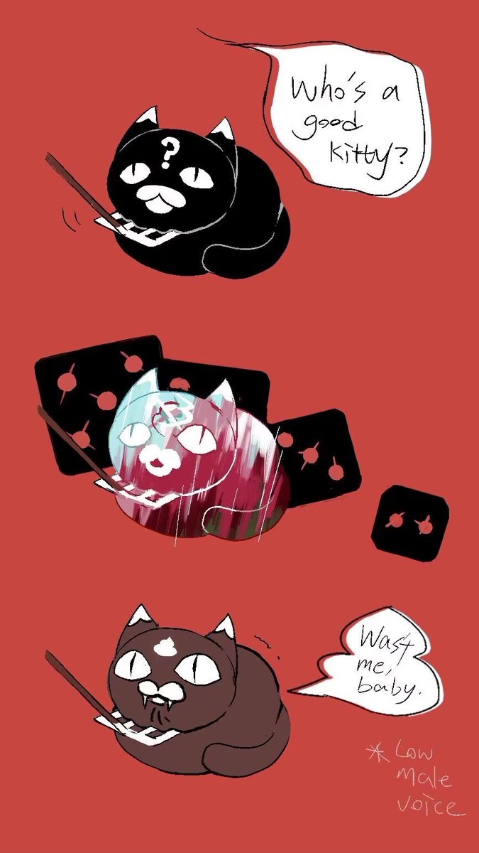 rustedhead_'s tweet photo. #Gambit #Mewgenics https://t.co/7c0ETREtwr
