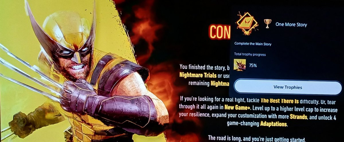 Fraktux's tweet photo. (1/3) Just finished Wolverine, and wow… what an incredible experience. 🐺❤️
A huge thank you to @insomniacgames @PlayStation for creating such an amazing game and bringing Wolverine to life in a way that feels powerful, brutal, emotional, and unforgettable. https://t.co/yZ2DLbyDqm
