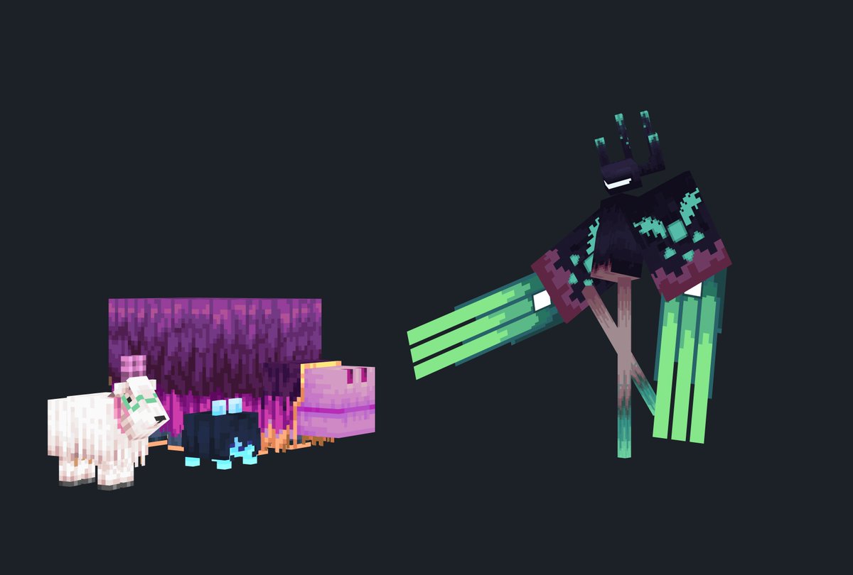 Crackper_son's tweet photo. "You actually messed up, picking a fight with US!" 

 I don't know if they'll be able to defeat them...  

#Blockbench #Modding #pixelart #minecraft #3d #3DAssets #Mod #MinecraftLive #Sift #deltarune https://t.co/vWgDdzFSuD