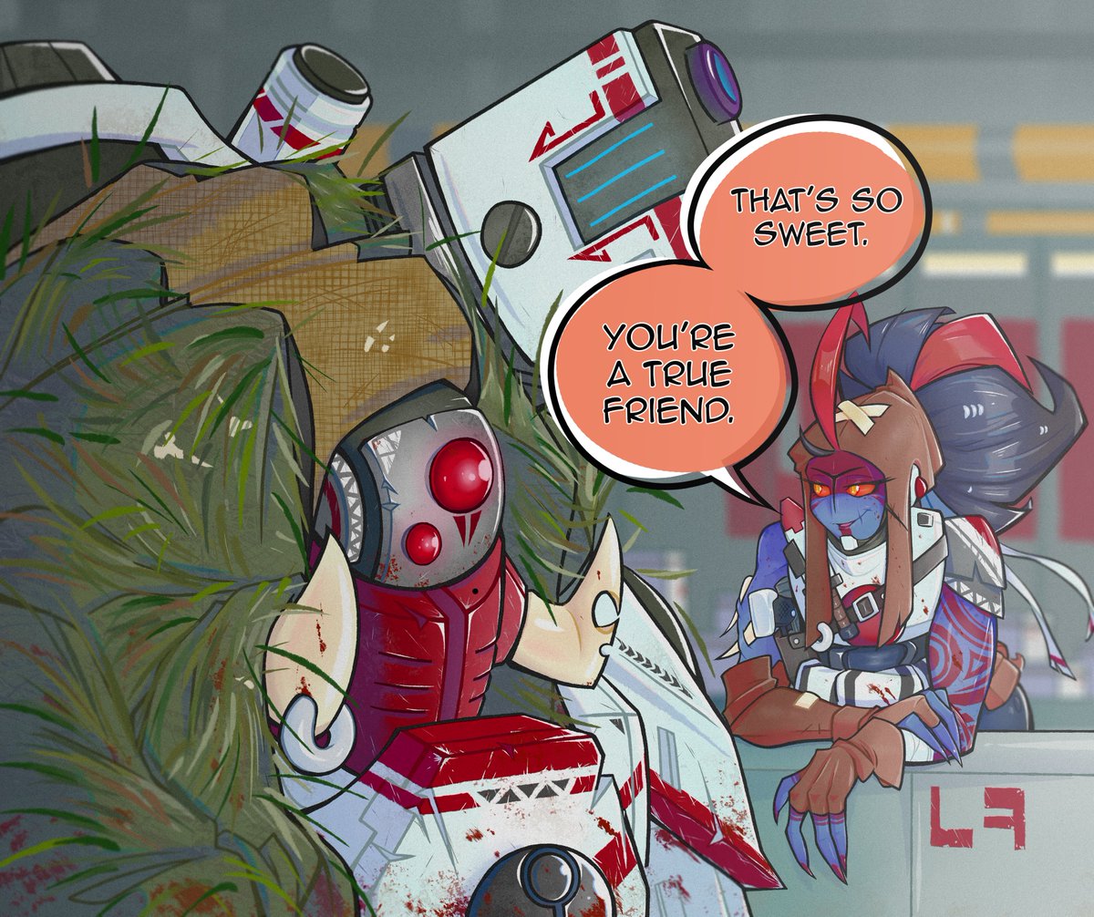 Mihaan4's tweet photo. That's a normal relationship, right?  

#Warhammer #Warhammer40k #WarhammerCommunity #WarhammerArt #Tau https://t.co/OWYTIwnkAL