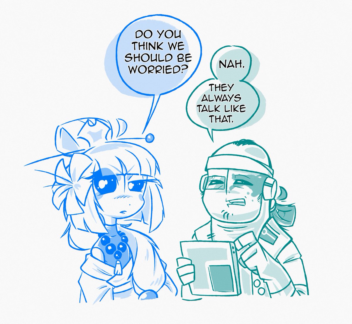 Mihaan4's tweet photo. That's a normal relationship, right?  

#Warhammer #Warhammer40k #WarhammerCommunity #WarhammerArt #Tau https://t.co/OWYTIwnkAL