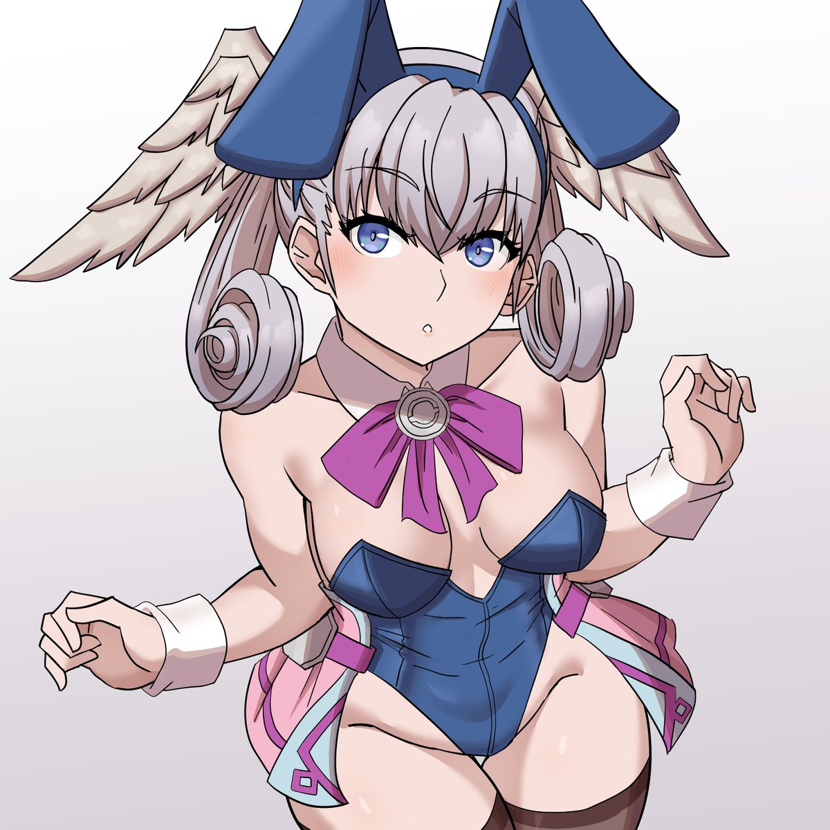 ZeroCGM's tweet photo. More Xeno Bunnygirls #xenoblade https://t.co/uq5jDXp1EP