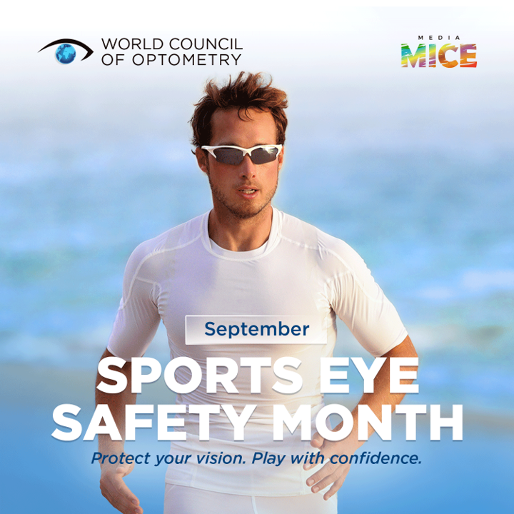 WorldCouncilOpt's tweet photo. Many sports-related eye injuries can be prevented with the right protective eyewear.

This September, #SportsEyeSafetyMonth is a reminder that eye protection belongs in every athlete's kit, from weekend players to professional competitors.

Play it safe. Protect your eyes. https://t.co/BP5FbJbcMV