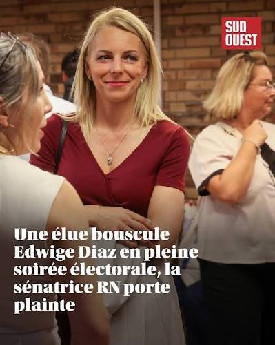 Escalet83's tweet photo. Non, ce n'est pas un mec ni un travelo, c'est une pauvre gauchiasse hyper frustrée et violente.
Le pompon sur la cerise 🍒 c'est que cette morue qui bouscule violemment l'excellente sénatrice #EdwigeDiaz, c'est qu'elle porte le nom de Noë ! Oupsl
#MarieClaudeNoël ! Lol, la pauvre https://t.co/menKWOsEHZ