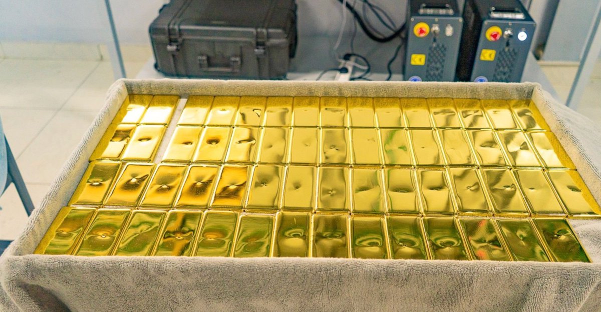 cgtnafrica's tweet photo. Burkina Faso on Monday inaugurated its first gold refinery in Ouagadougou, with an annual refining capacity of 164 tonnes, as the country seeks to boost local processing of its gold resources. President Ibrahim Traore said the $19 million facility would enable the country to retain more value from its gold resources while strengthening state control over the strategic mining sector. (📸: @presidencebf/X)