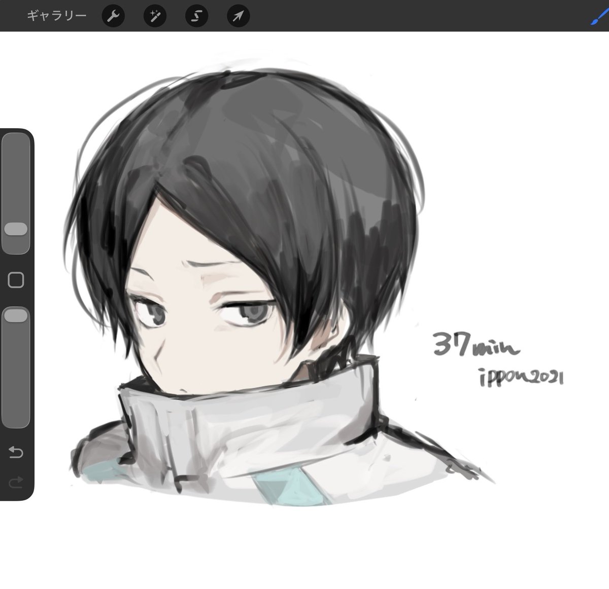 3r7wid's tweet photo. 新しいペン試し書き https://t.co/M8Fxb5Q1AO